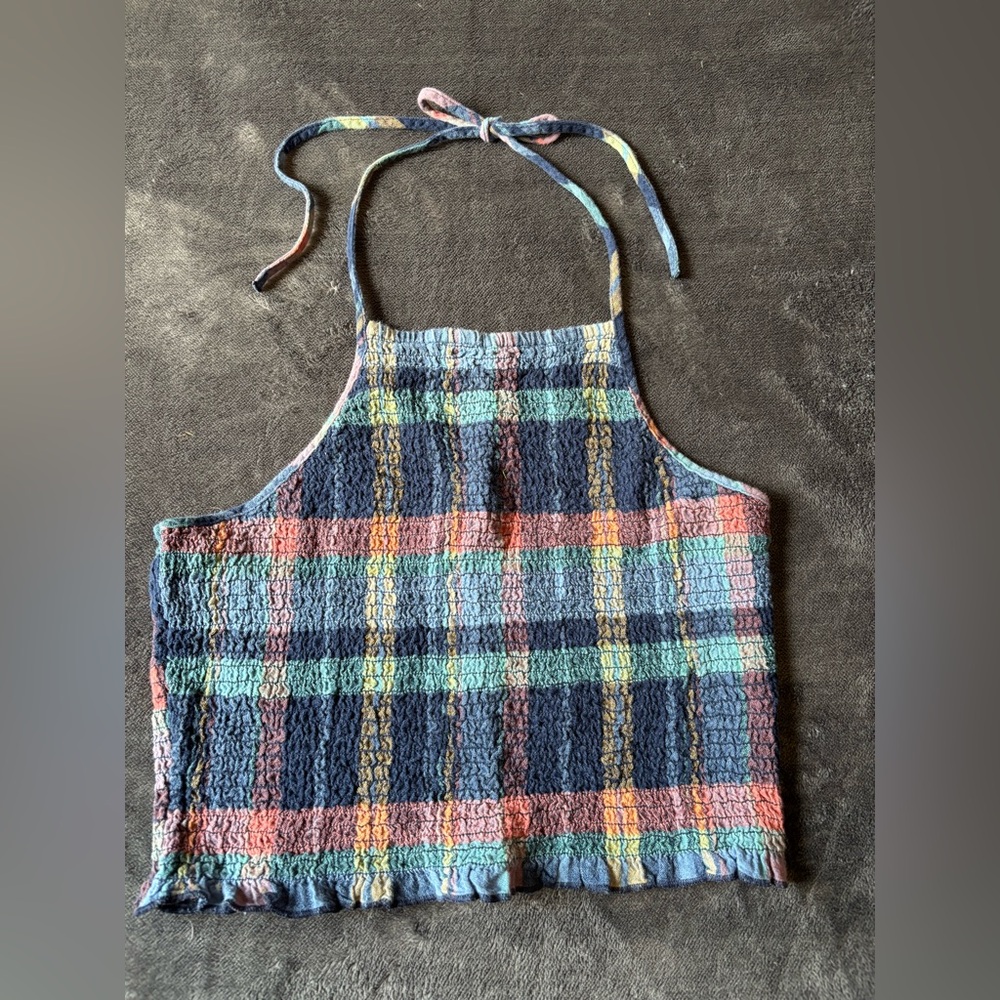 American Eagle Outfitters multi color halter top